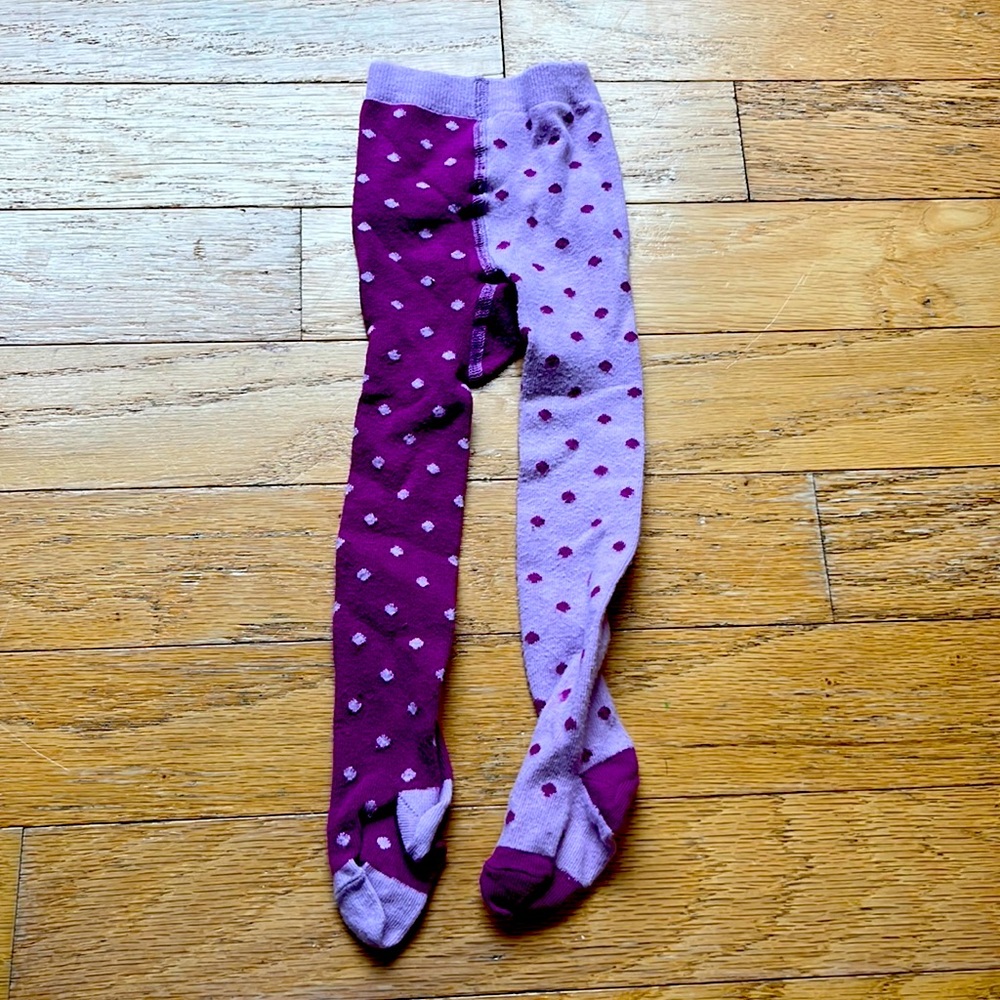 Hanna Andersson purple tights